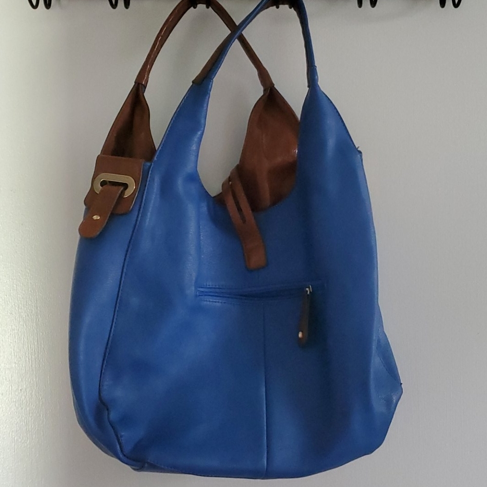 Gorgeous Blue Oversized Purse